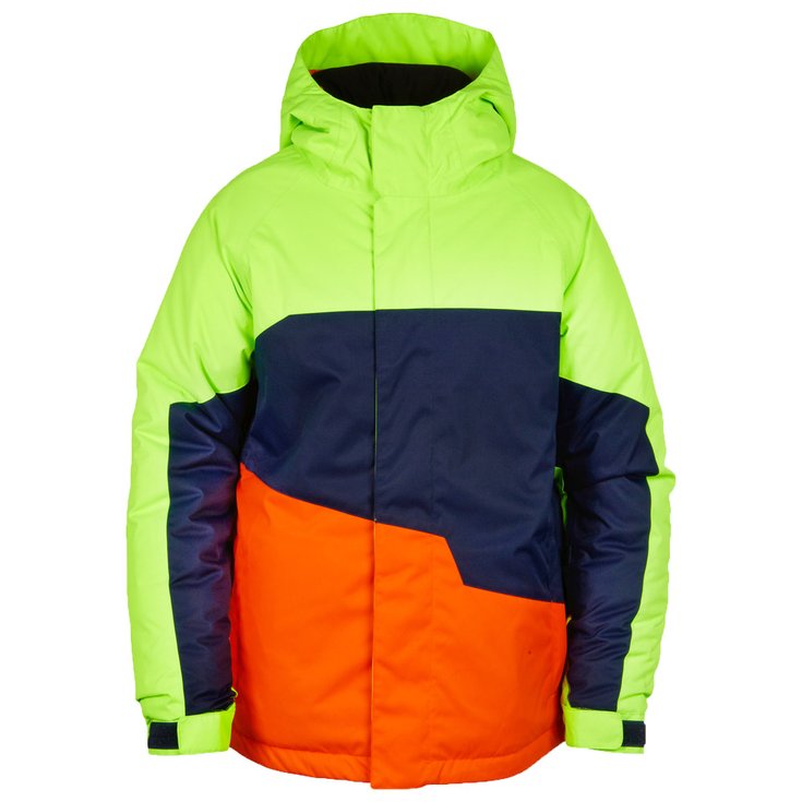 686 Ski Jacket Grid Insulated Mantis Green Clrblk General View