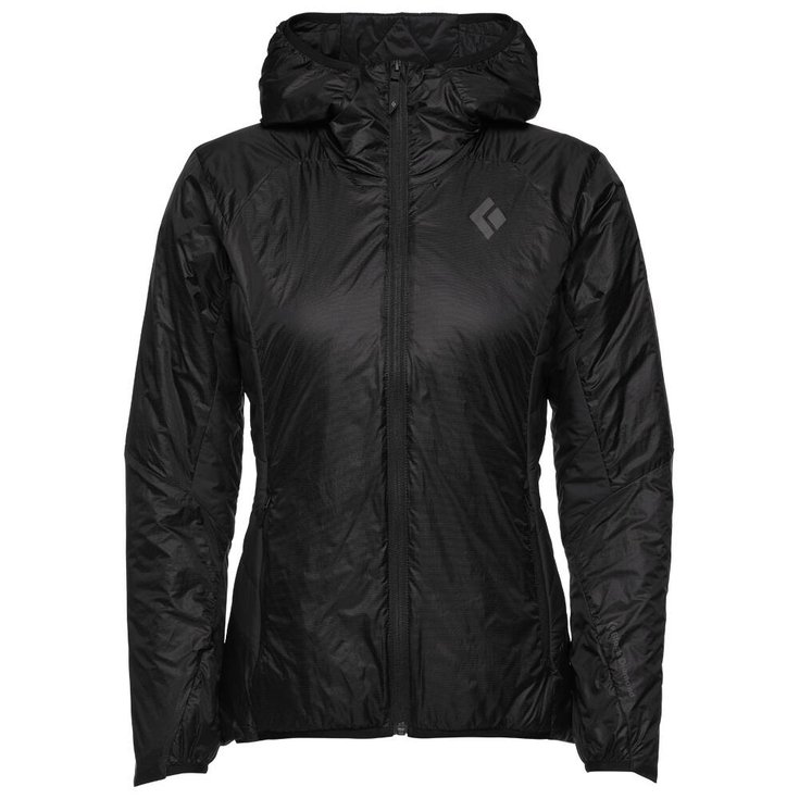 Black Diamond Daunenjacke W Vision Hybrid Hoody Black Präsentation