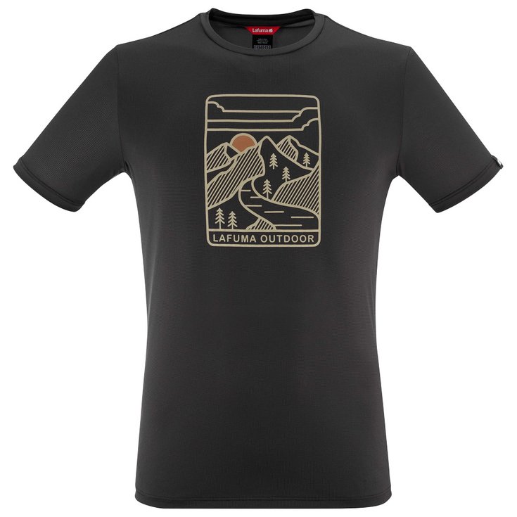 Lafuma Hiking tee-shirt Corporate Tee Shirt M Asphalte Overview