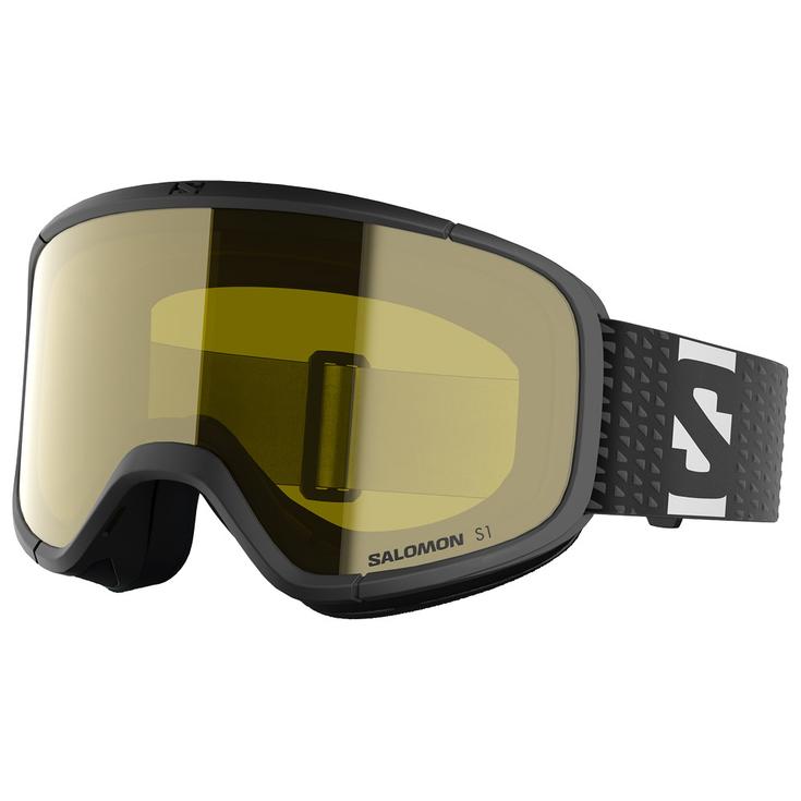 Salomon Skibrille Aksium 2.0 Black Flash Yellow Präsentation