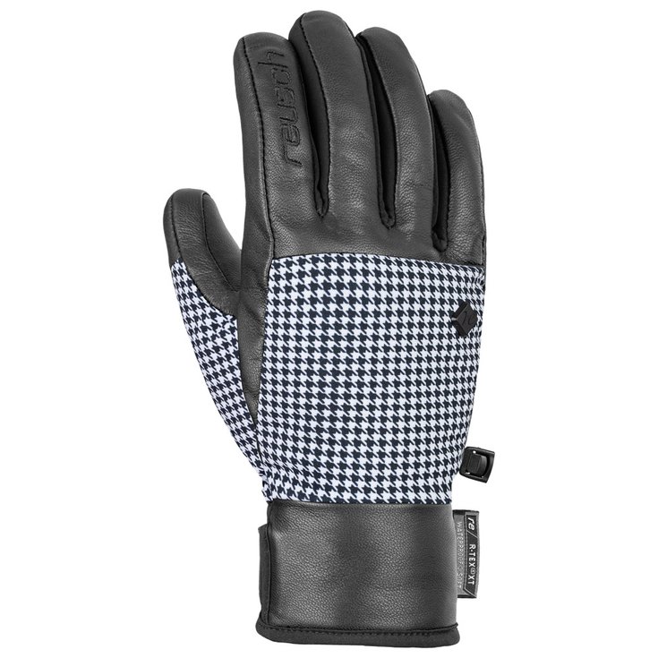 Reusch Gloves Giorgia R-tex Xt Black Pied De Poule Overview