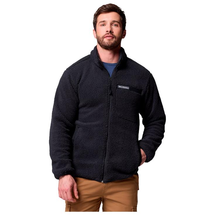 Columbia Pile Rugged Ridge High Pile Full Zip Black Presentazione