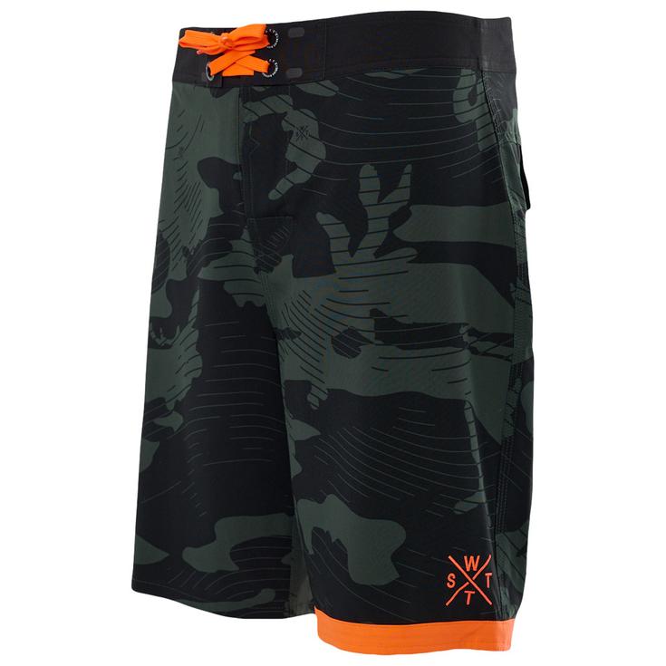 Watts Boardshorts Rmaverick Kamo Deep Forest Overview
