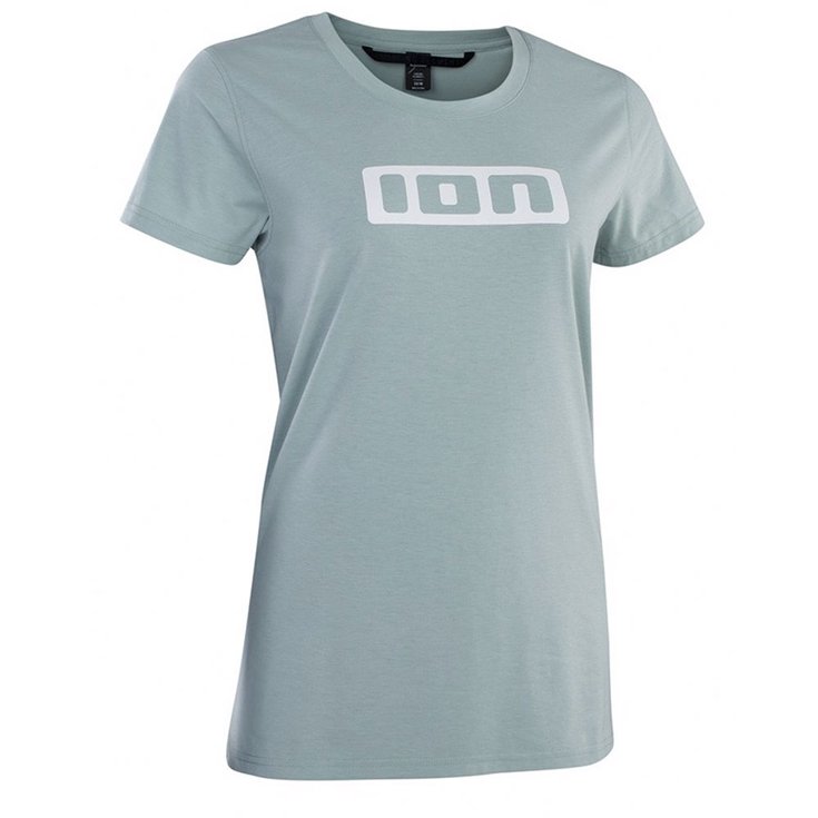 Ion Maglia MTB / T-shirt SS DR Logo 2 - Cloud Blue Presentazione