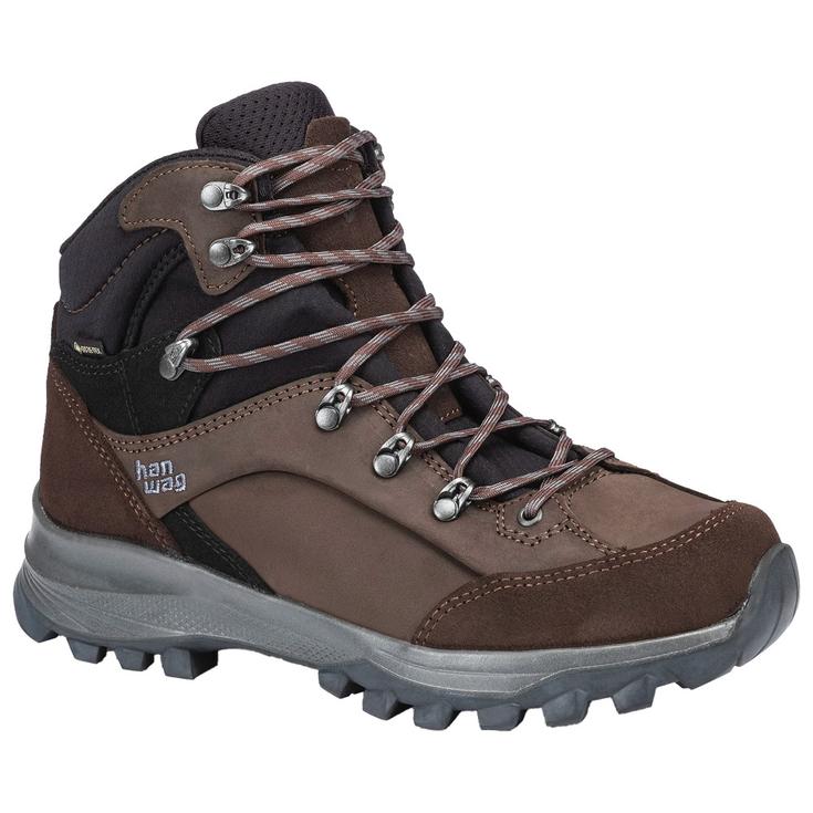 Hanwag Trekkingschoenen Alta Bunion II Lady Gore-Tex Mocca Black Voorstelling