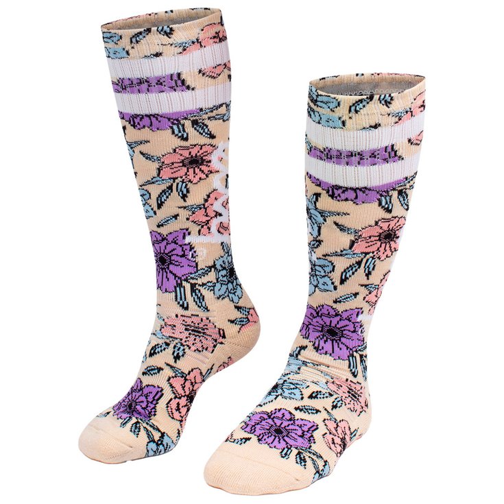 Eivy Socken Cheerleader Wool Big Flower Präsentation