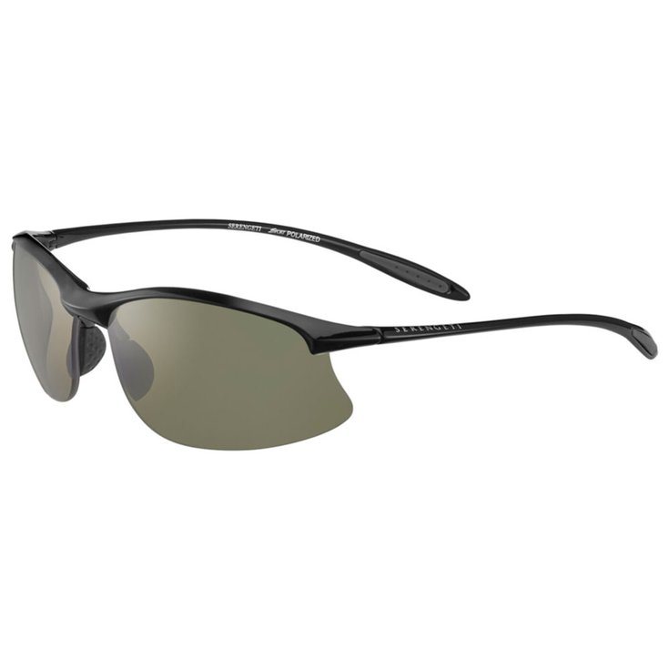 Serengeti Sunglasses Maestrale Shiny Black Polarize 2.0 Polarized 555Nm®Black Overview