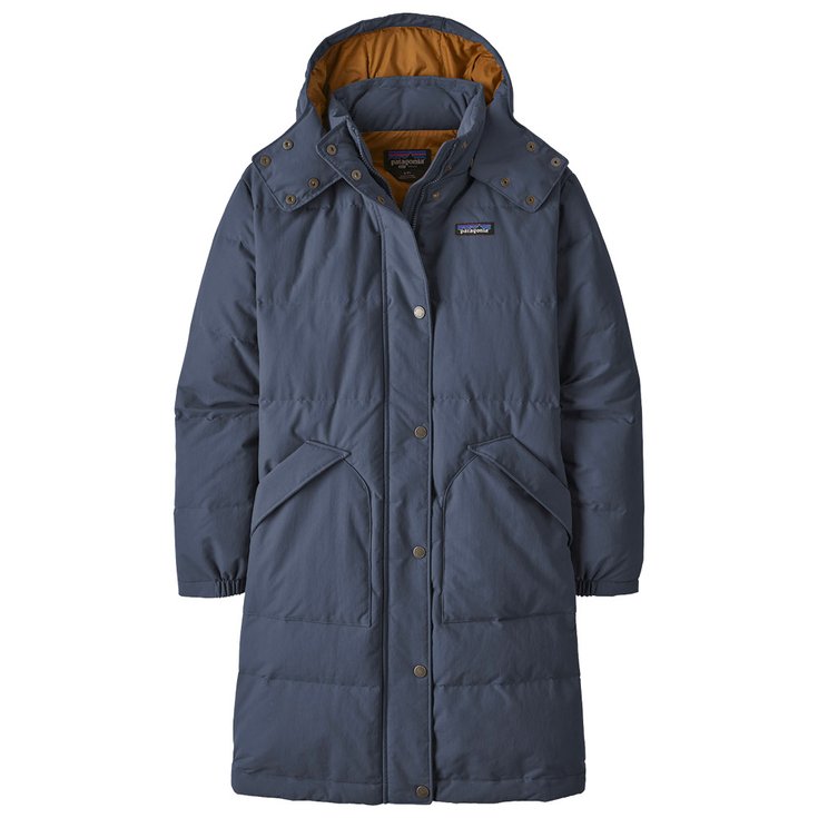 Patagonia Daunenjacke W's Downdrift Parka Smolder Blue Präsentation