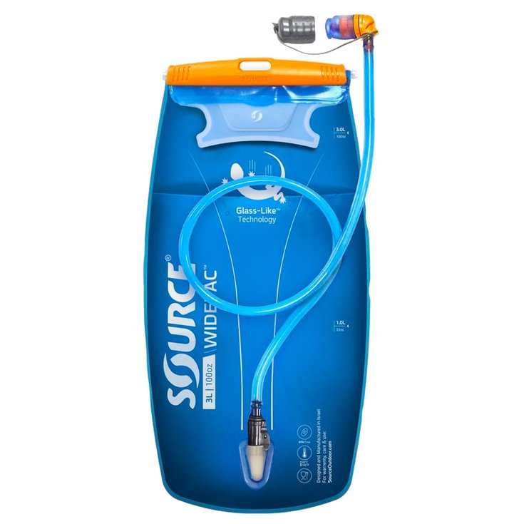 Source Water pocket Widepac 3L Alpine Blue Overview