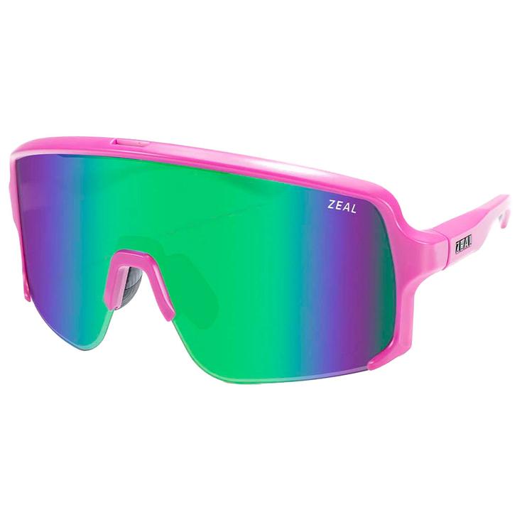 Zeal Zonnebrillen Centennial Matte Black Fury Matte Margot Polarized Jade Mirror Voorstelling