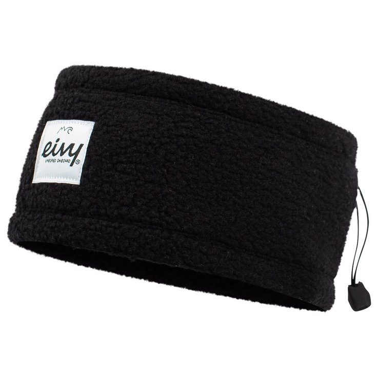 Eivy Stirnband Throwback Sherpa Headband Black Präsentation