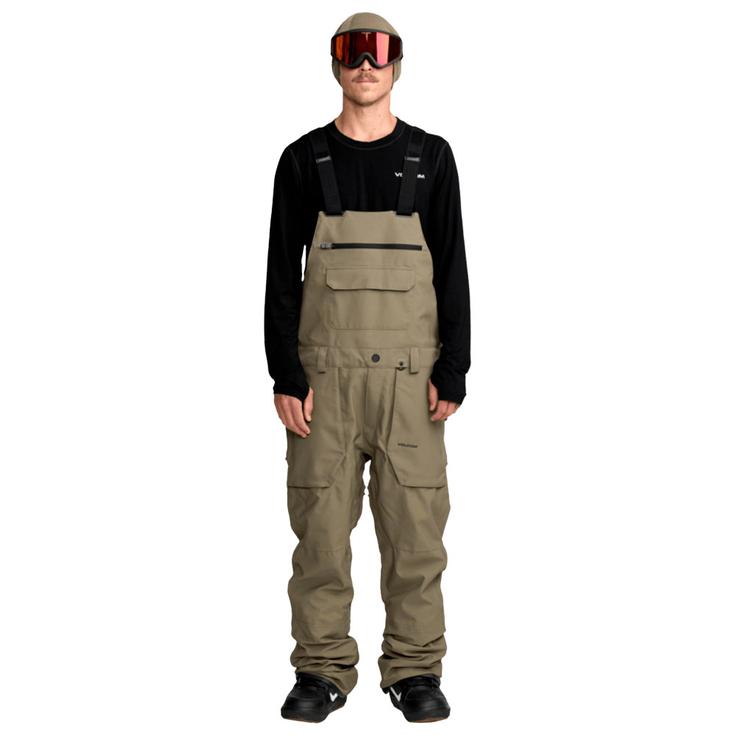 Volcom Skihose Roan Bib Overall Military Präsentation