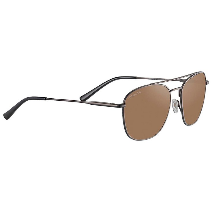 Serengeti Sunglasses Carroll Large Matte Dark Gunmetal Mineral Polarized Drivers Overview