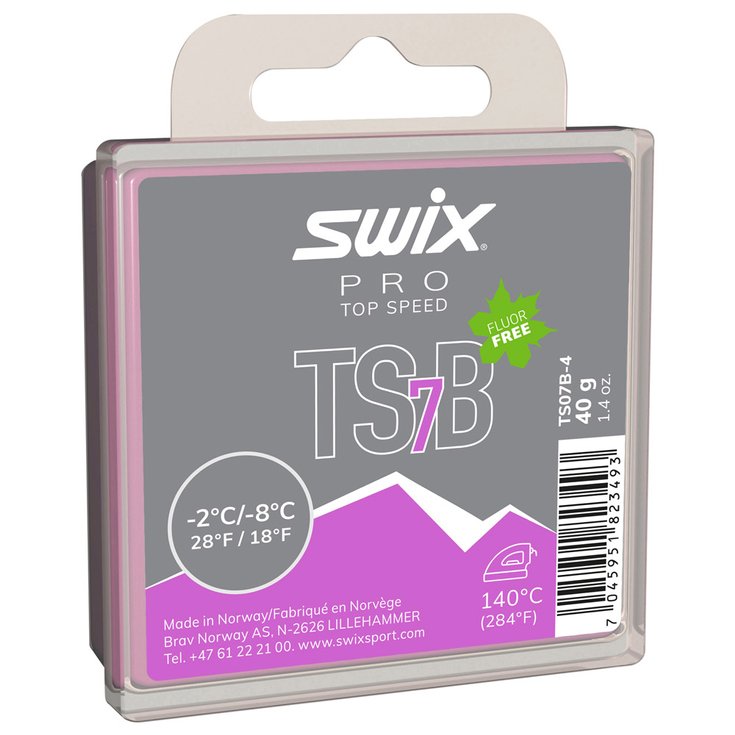 Swix Pro Ts7 Black 40gr Presentación