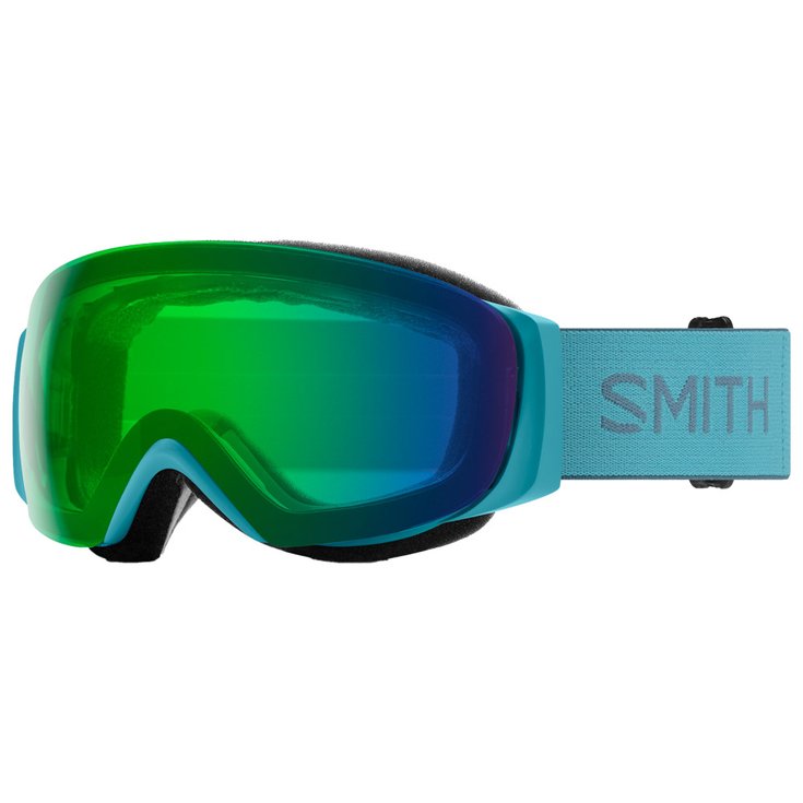 Smith I/O Mag S Storm Chromapop Everyday Green Mirror + Chromapop Storm Blue Sensor Mirror 