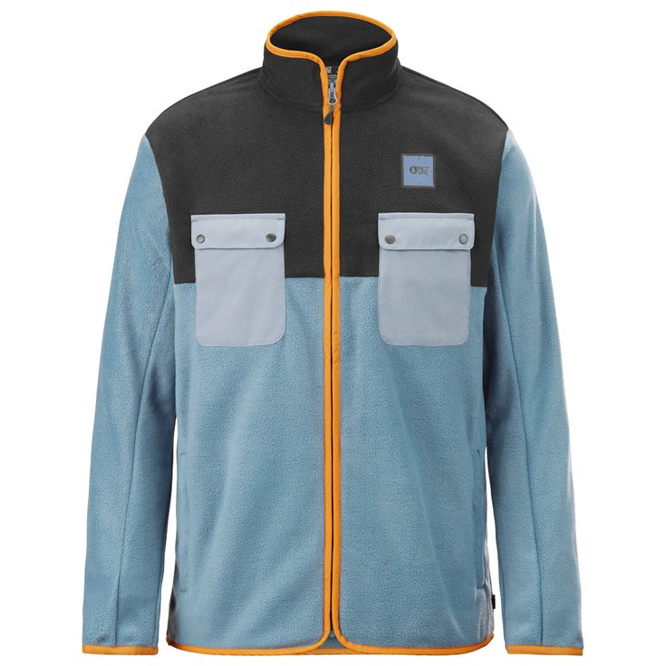 Picture Polaire Artim Full Zip China Blue Overview