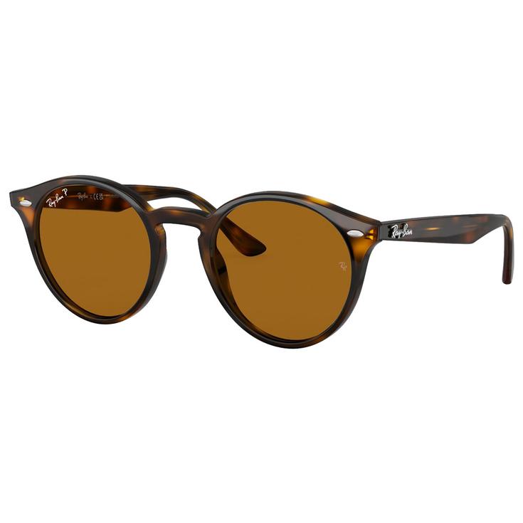 Ray Ban RB2180 Polished Light Havana Brown B-15 Polar 