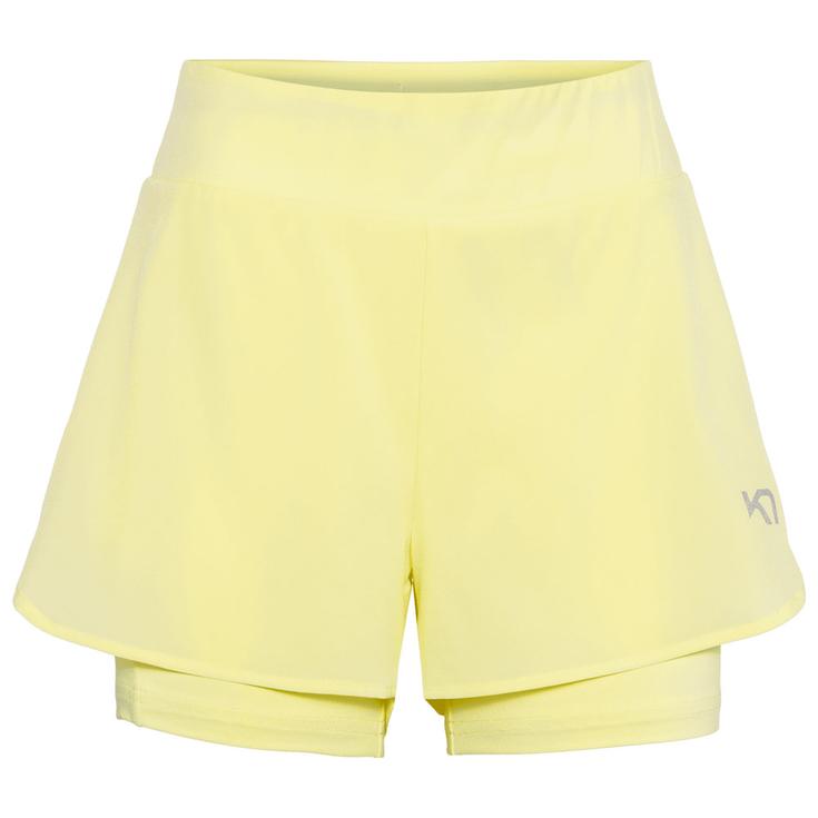 Kari Traa Short de trail Mija Training Shorts Mellow Yellow Présentation