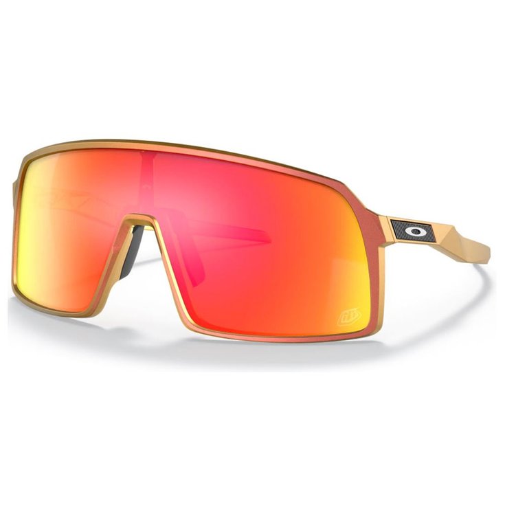 Oakley Sunglasses Sutro Troy Lee Designs Red Gold Shift Prizm Ruby Overview