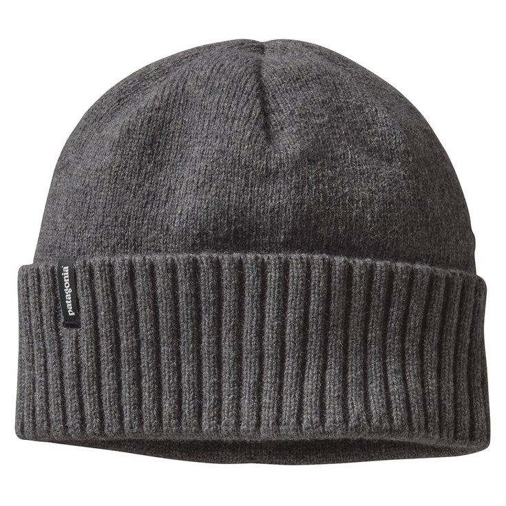 Patagonia Bonnet Brodeo Beanie Feather Grey Profil