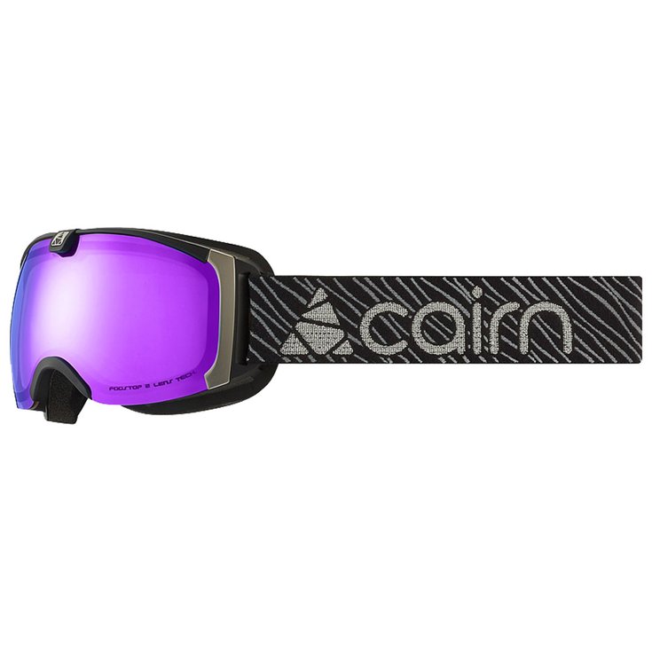 Cairn Masque de Ski Pearl Mat Black Purple Evolight Nxt Présentation