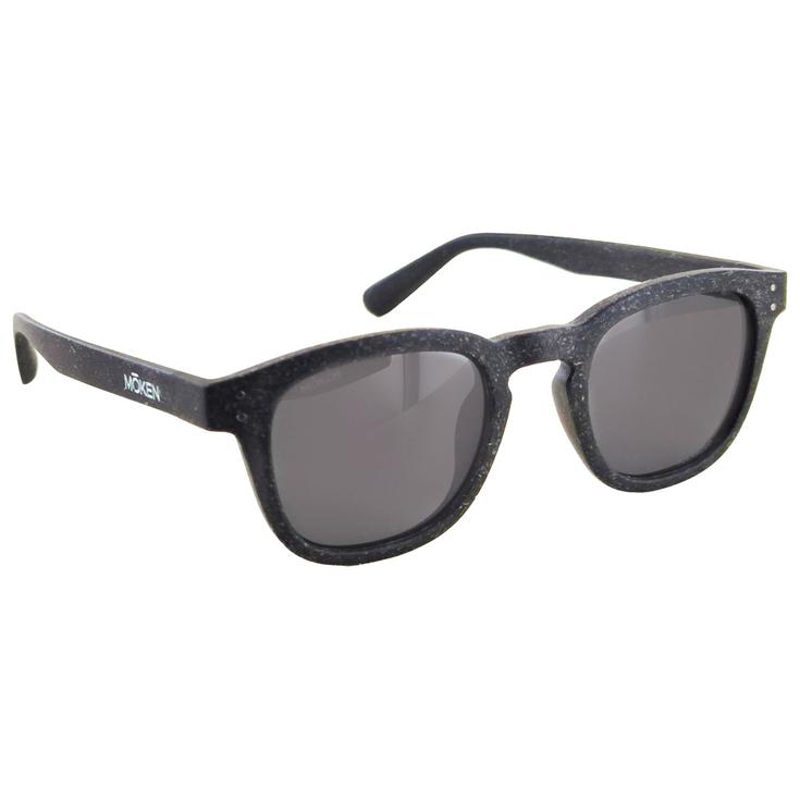Moken Vision Sonnenbrille Quincy Black Grey Cat.3 Polarized Präsentation