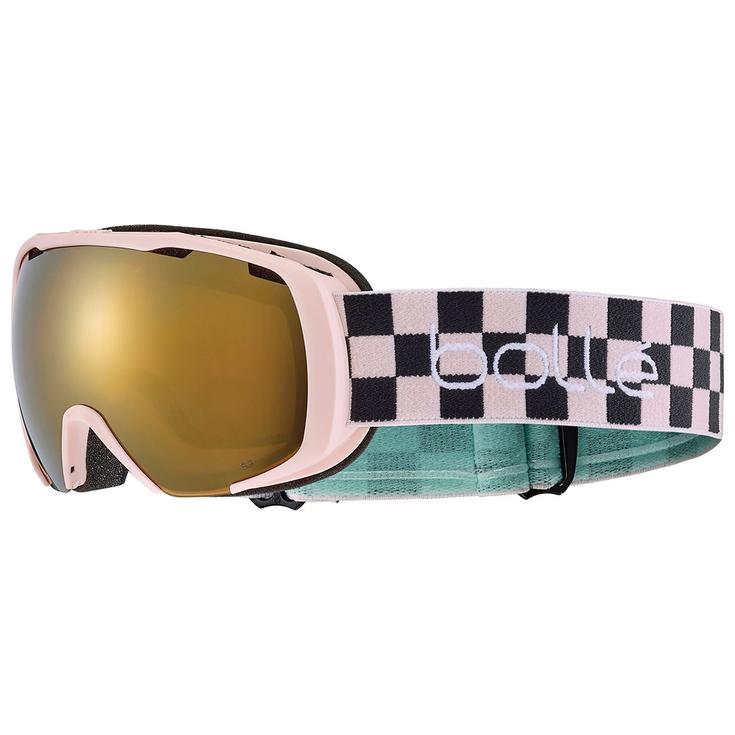 Bollé Goggles Royal Pink Cherckeboard Matte Gold Overview