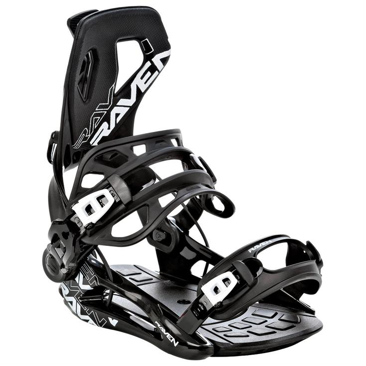 Raven Attacchi Snowboard FT360 Black Presentazione
