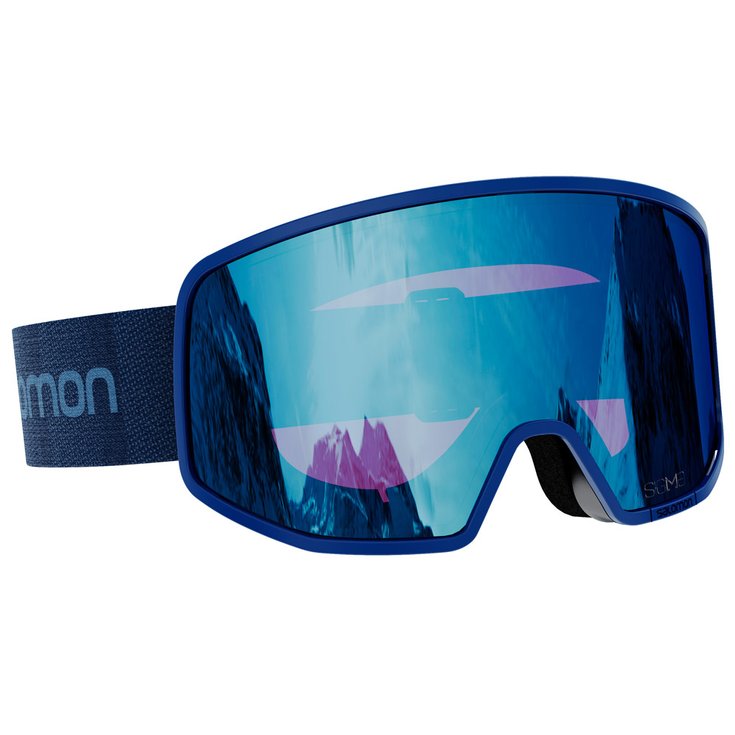 Salomon Masque de Ski Goggles Lo Fi Sigma Boldblu/Un Blue Présentation