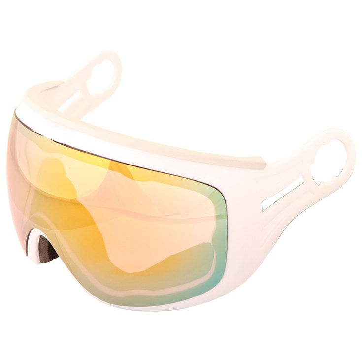 Diezz Visor Louna II Visor White Frame Mirror Gold Cat.1-3 Overview
