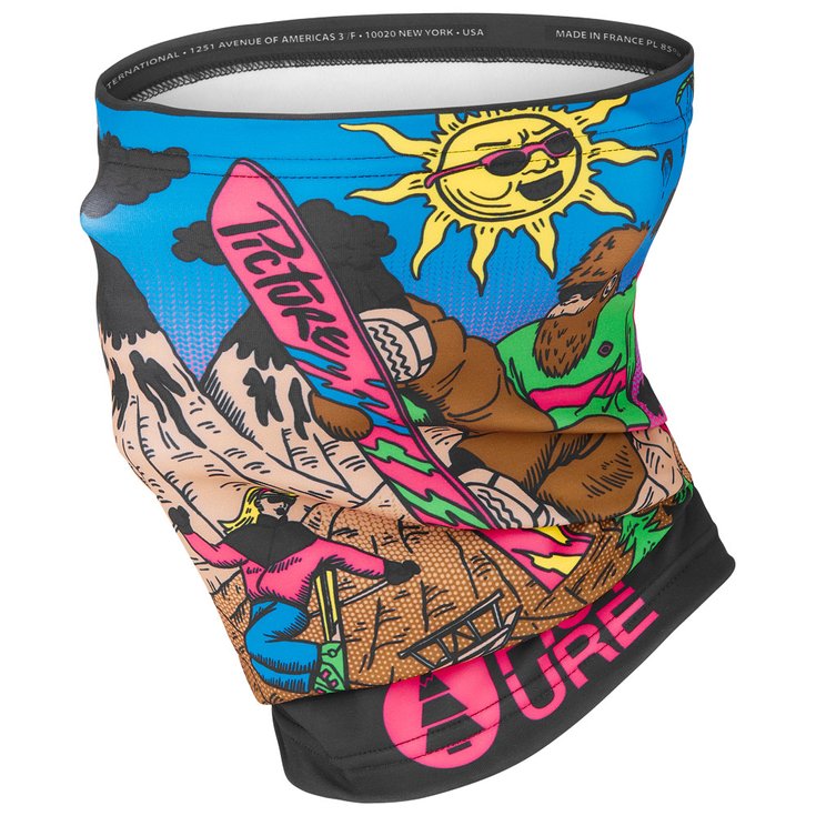 Picture Halswärmer Neckwarmer Macagua Präsentation