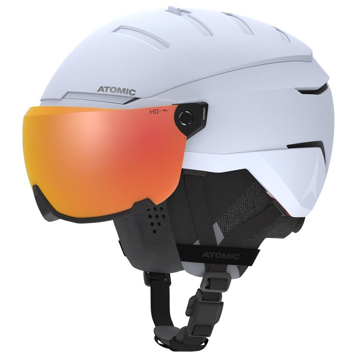 Atomic Savor Gt Amid Visor Hd Ctd Light Grey Red 