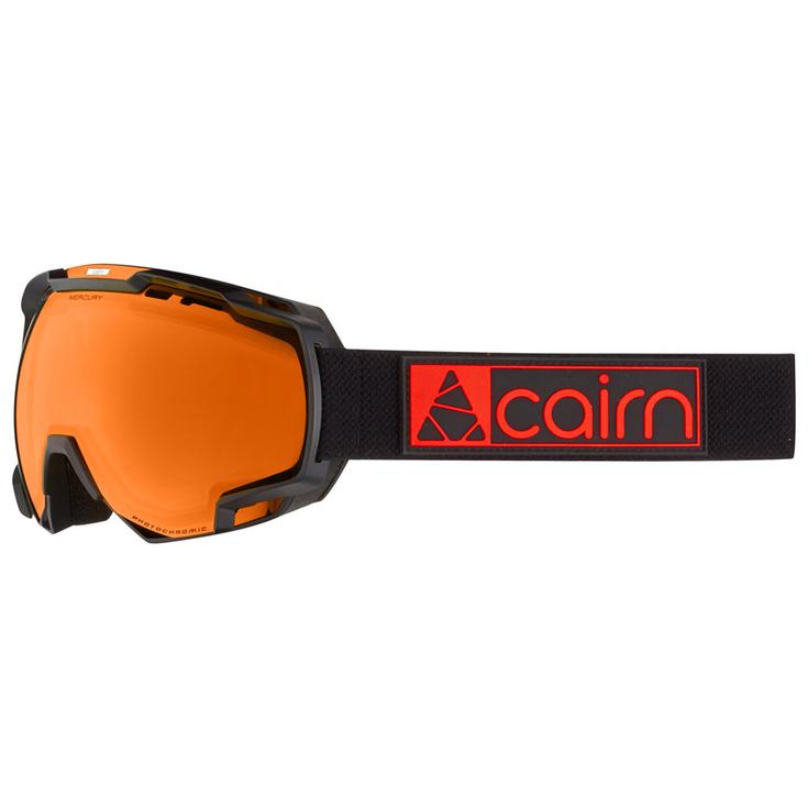 Cairn Máscaras Mercury Mat Black Orange Evolight Nxt Pro Presentación