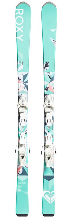 Roxy Kit Ski Kaya 72 + L10 B80 White Présentation