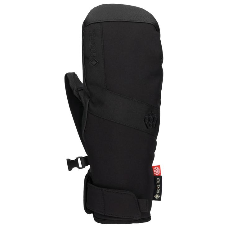 686 Mitten Wmns Gore-Tex Linear Under Cuff Mitt Black Overview