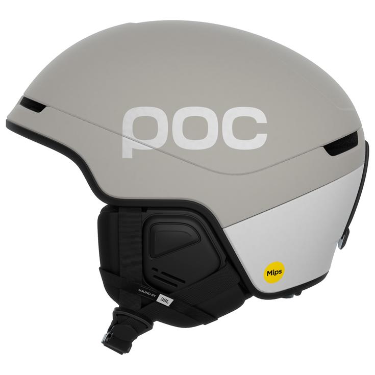 Poc Helmen Obex Contour Communication Mineral Grey Matt Hydrogen White Matt Voorstelling