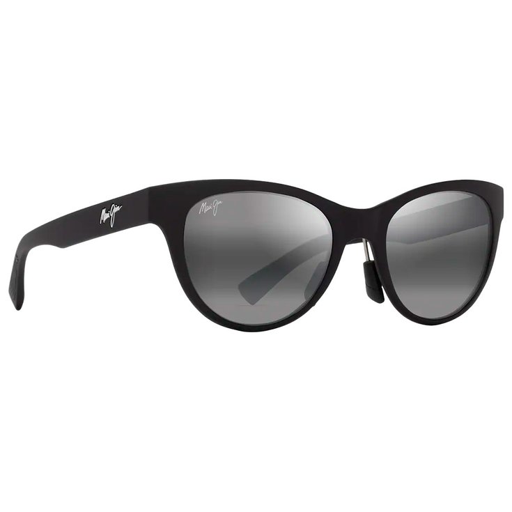 Maui Jim Sonnenbrille Hulahe Matte Black Neutral Grey Mineral Superthin Präsentation