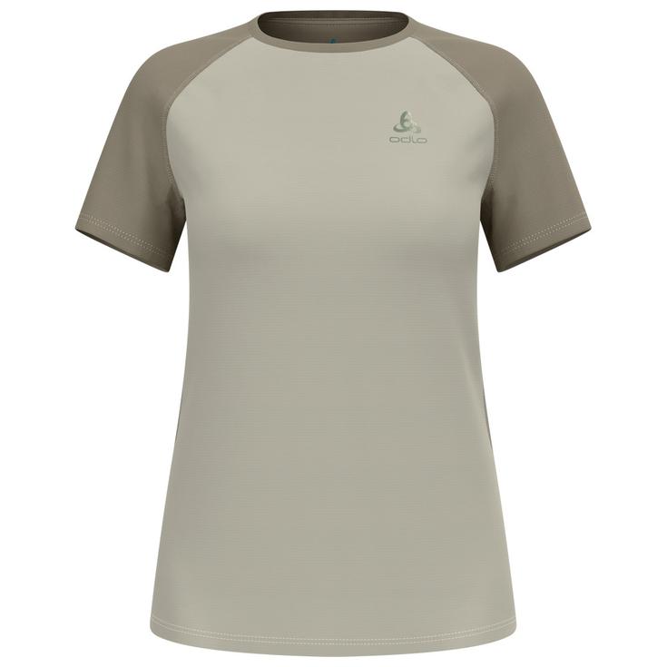 Odlo Trail T-shirt X Alp Trail Short Sleeve W's Agate Gray Vetiver Voorstelling
