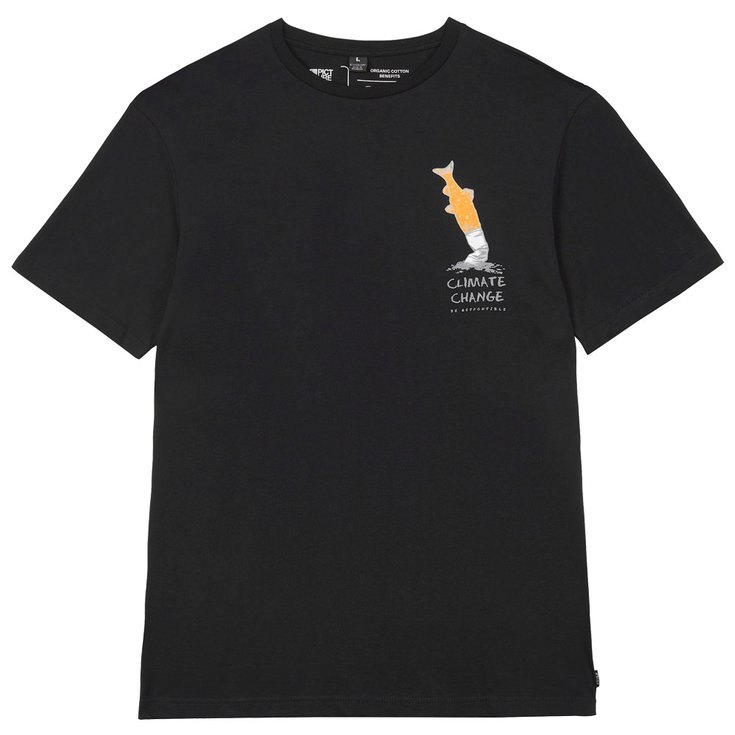 Picture Tee-shirt Cc Cigaro Black Overview