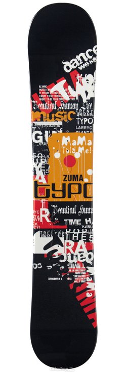 Zuma Snowboard Typos Black Typos-Black-top