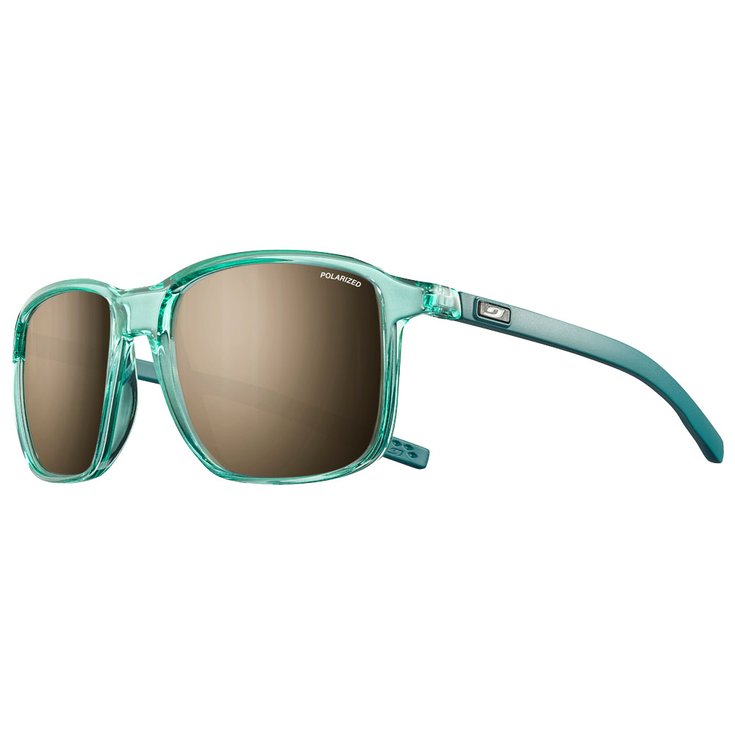 Julbo Lunettes de soleil Creek Translucide Brillant Vert Spectron 3 Polarized Présentation