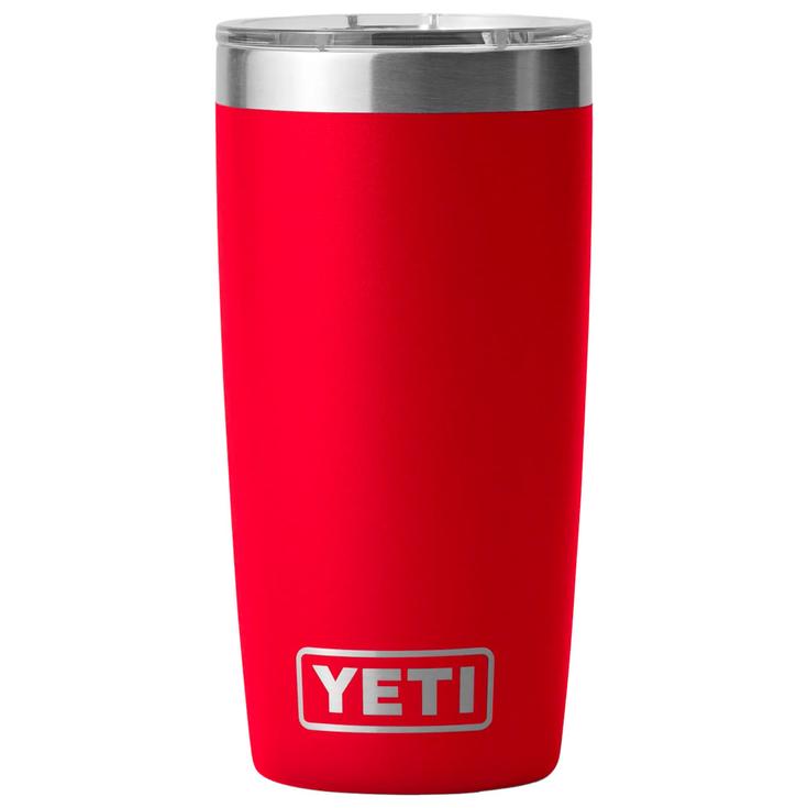 Yeti Mug Rambler 10 Oz (296 ml) Tumbler Rescue Red Präsentation