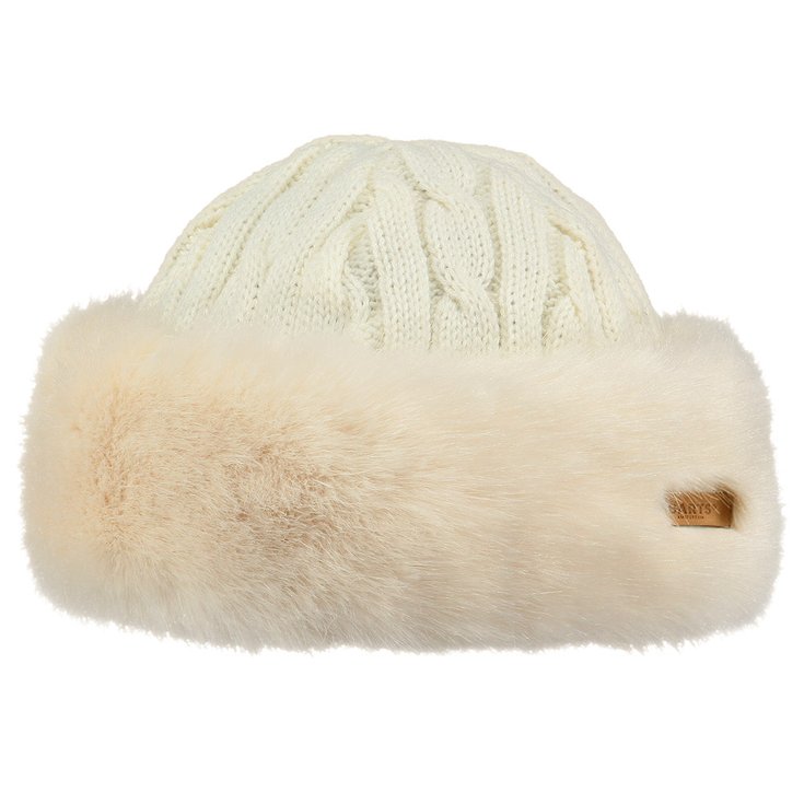 Barts Beanies Fur Cable Bandhat White Overview