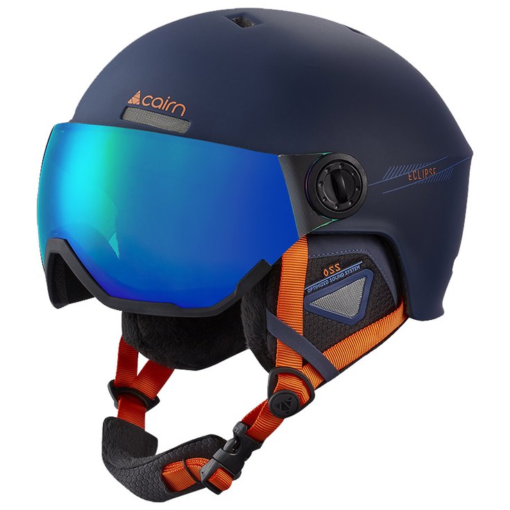 Cairn Visor helmet Eclipse Rescue Midnight Blue Ium Overview
