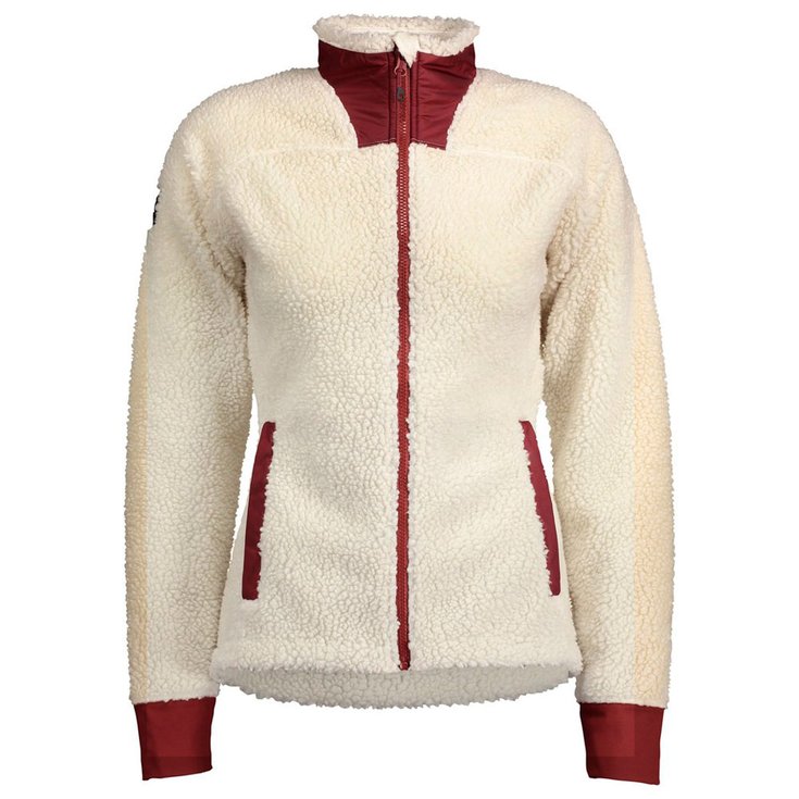 Scott Polaire Defined Heritage Pile Women's Winter White Amaranth Red Voorstelling