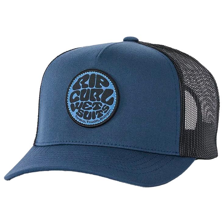 Rip Curl Cap Wetsuit Icon Trucker Black Navy Overview
