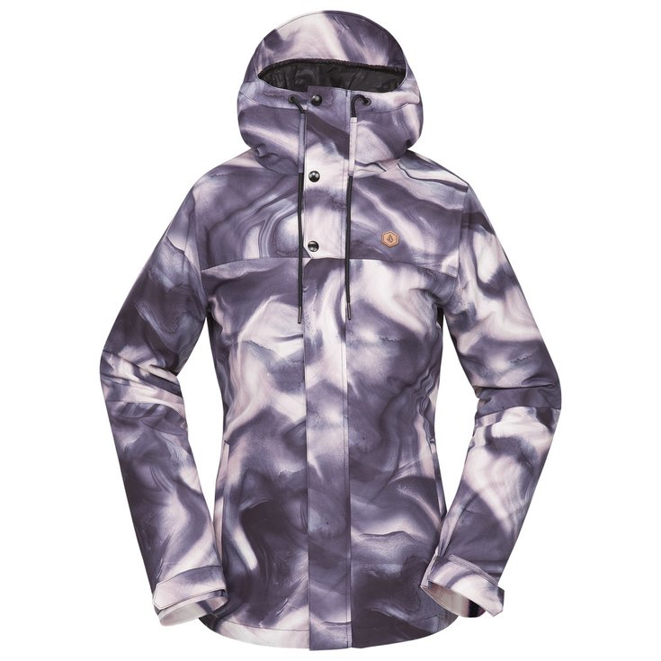 Volcom bolt mauve 10k snowboard jacket outlet