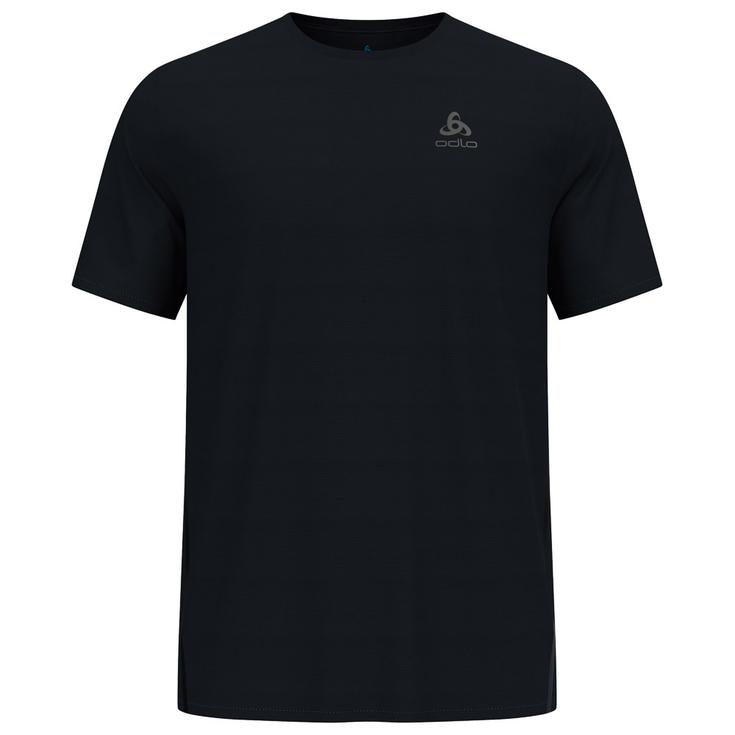 Odlo Trail T-shirt Zeroweight Chill Tec Short Sleeve Black Voorstelling