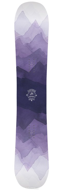 Jones Snowboard Plank Twin Sister Twin-Sister-boven