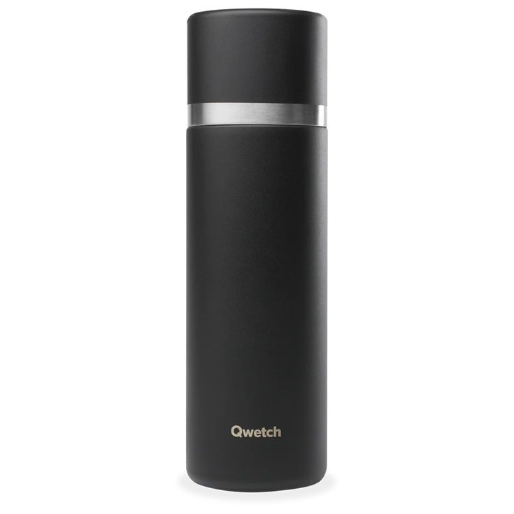 Qwetch Mug Thermo 750 ml Matt Noir Presentazione